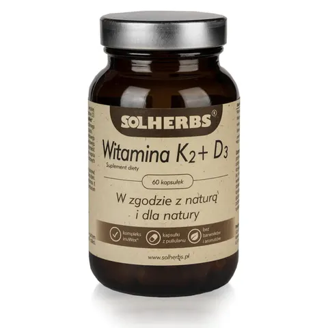 Witamina K2+D3 SOLHERBS