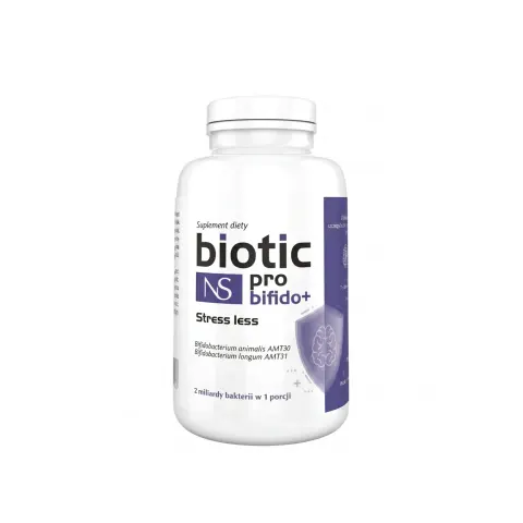 Biotic PRO Bifido+ Stress Less NS 100 g – probiotyk dla osi jelita–mózg