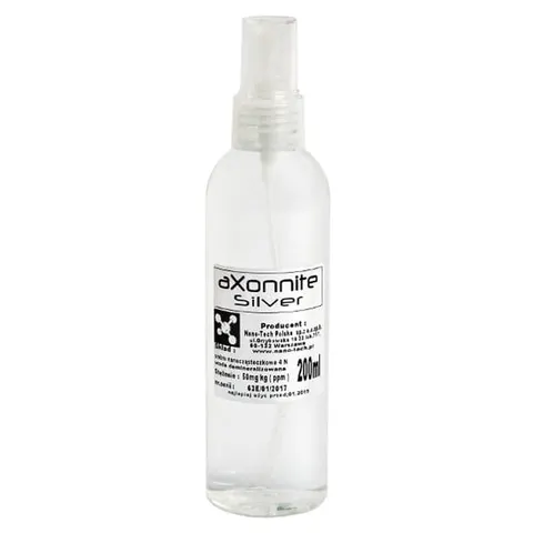 Srebrna Woda nano-TECH - aXonnite Silver 200ml 50ppm Atomizer
