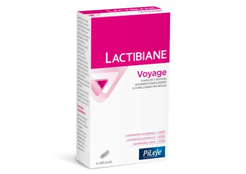 PiLeJe lactibiane Voyage podróż 14 kapsułek