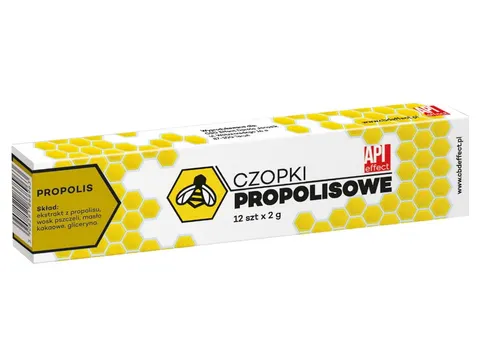 Czopki propolisowe 12szt x 2g