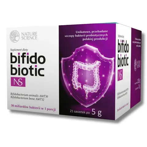 Bifidobiotic NS – probiotyk Bifidobacterium na jelita i SIBO | 105 g