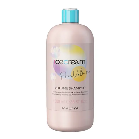 Inebrya ice cream pro volume szampon zwiększający objętość, 1000ml