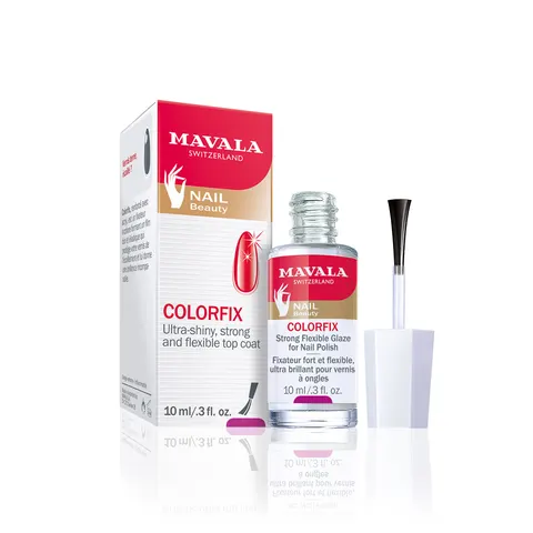 Mavala colorfix - top coat utwardzacz do paznokci z akrylem, 10ml