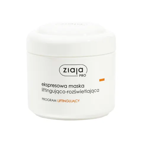 Ziaja pro ekspresowa maska liftingująco-rozświetlająca do twarzy 200ml