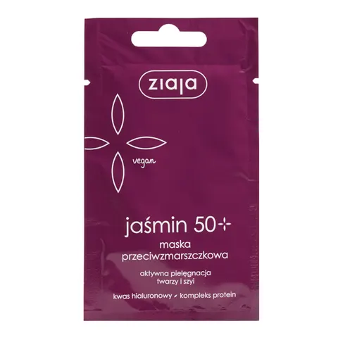 Ziaja jaśmin maska przeciwzmarszczkowa 50+, 7ml