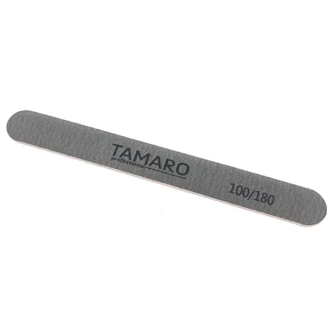 Tamaro pilnik do paznokci 100/180 prosty szary