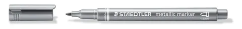Marker metaliczny 1-2mm Staedtler srebrny