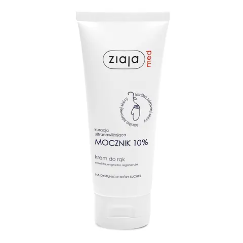 Ziaja med kuracja ultranawilżająca mocznik 10% krem do rąk, 100ml