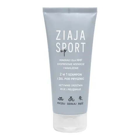 Ziaja sport 2w1 szampon i żel pod prysznic, 200ml
