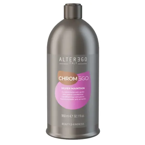 Alter ego chromego silver maintain anti-yellow odżywka przeciw żółtym tonom 950ml