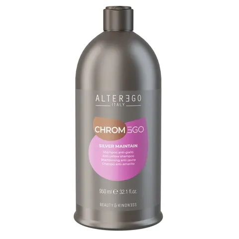 Alter ego chromego silver maintain anti-yellow szampon przeciw żółtym tonom 950ml