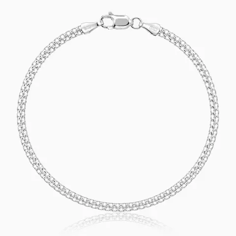 Bransoletka Srebrna Bismark 4,50 mm pr 925 Grawer Gratis