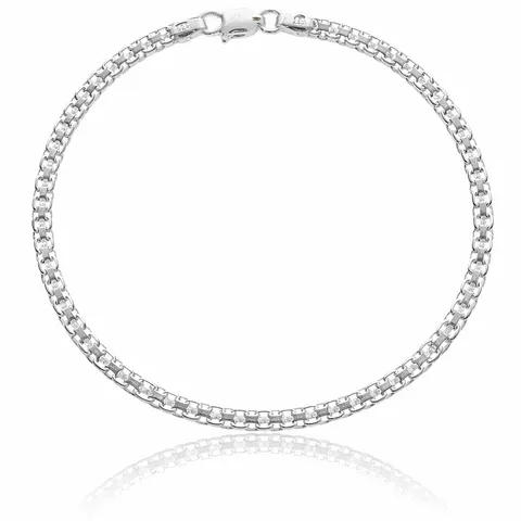 Bransoletka Srebrna Bismark 3,00 mm pr 925 Grawer Gratis