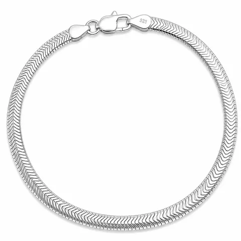 Bransoletka Srebrna Wąż Diamentowany 3,40 mm pr 925