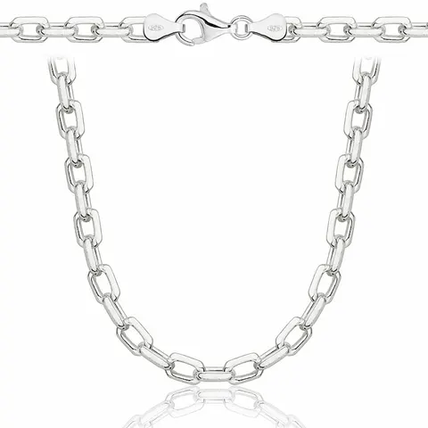 Srebrny Łańcuszek Męski Ankier Gruby 6,00 mm pr 925