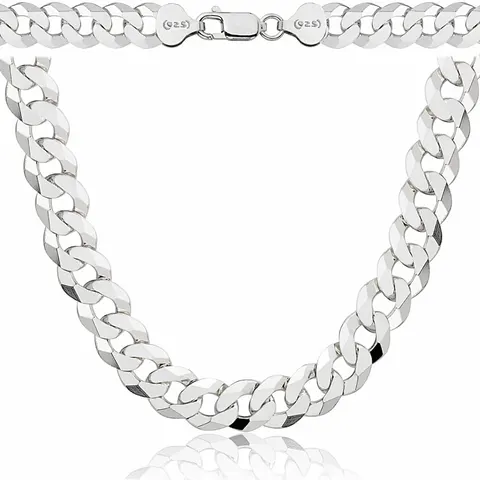 Srebrny Łańcuszek Męski Pancerka 10, 30 mm pr 925