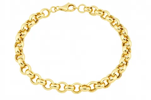 Bransoletka Złota ROLO Gruba 6,50 mm pr 585 Grawer Gratis