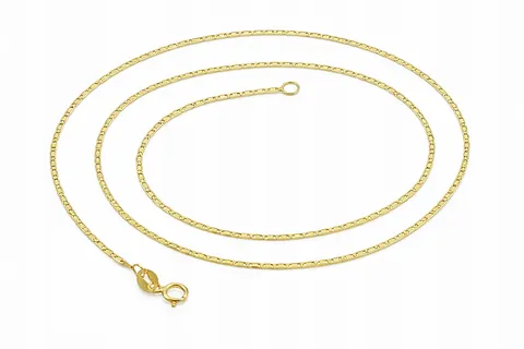 Złoty Łańcuszek 1,25 mm Damski pr 585 Grawer Gratis