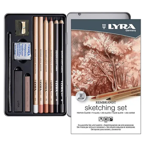 Lyra Rembrandt Sketching set 12 el.
