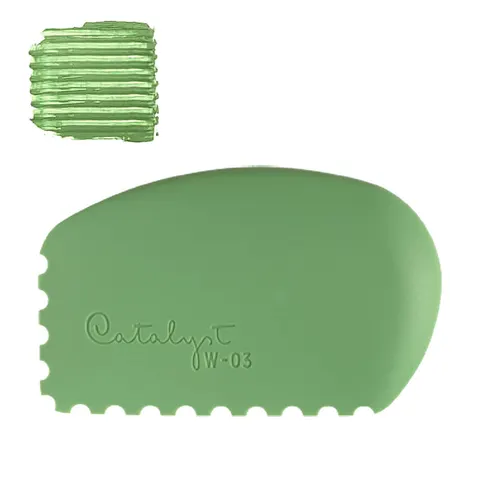 Szpatułka silikonowa, rakla malarska Princeton Wedges No 3