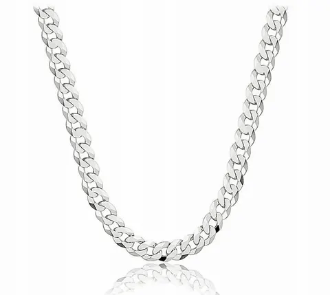 Srebrny Łańcuszek Męski Pancerka 5,00 mm pr 925