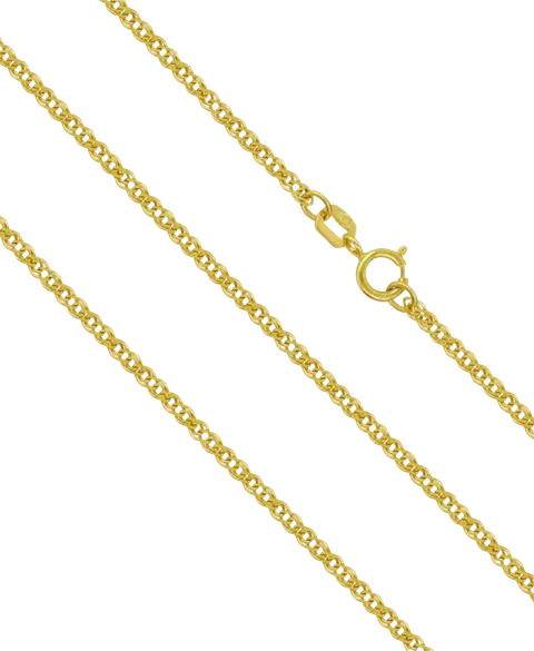 Złoty Łańcuszek Monaliza 2,00 mm Pełny Diamentowany pr 585