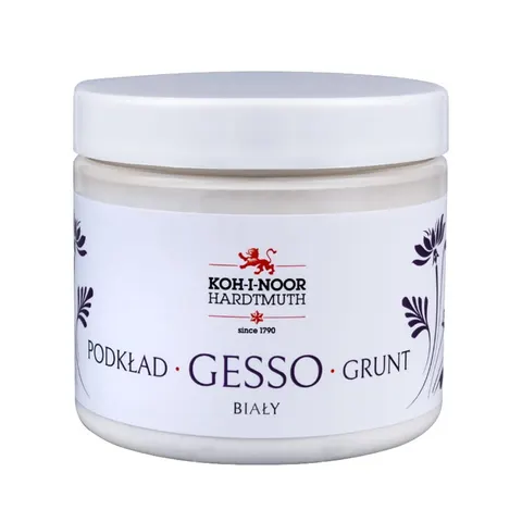Grunt Gesso białe Koh-I-Noor - 200 ml