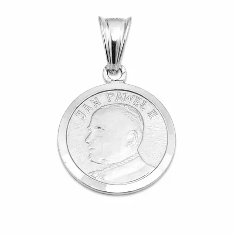 Srebrny Medalik św. Jan Paweł II pr 925