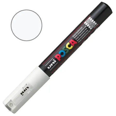 Marker POSCA PC-1M 0,7-1 mm White