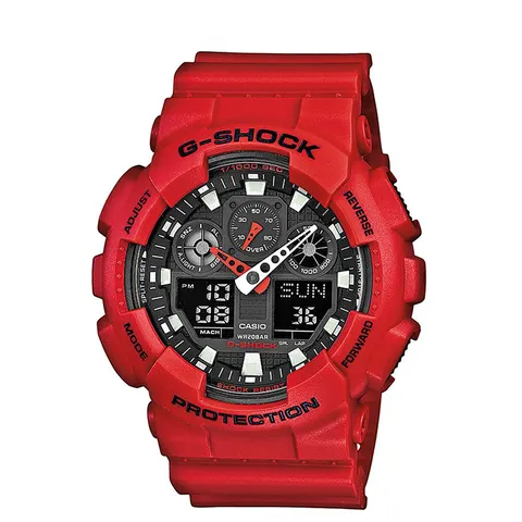 Zegarek sportowy męski Casio G-Shock GA-100B-4AER pasek