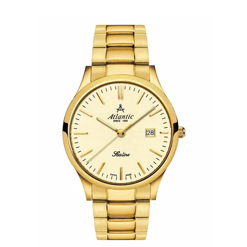 Zegarek męski Atlantic Sealine Quartz 62346.45.31 złoty