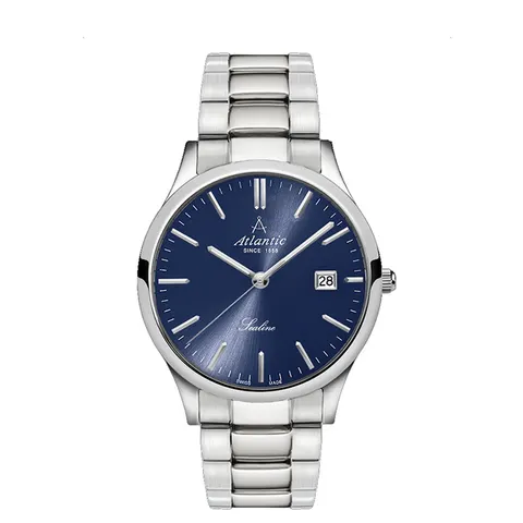 Zegarek Atlantic Sealine Quartz męski 62346.41.51 srebrny