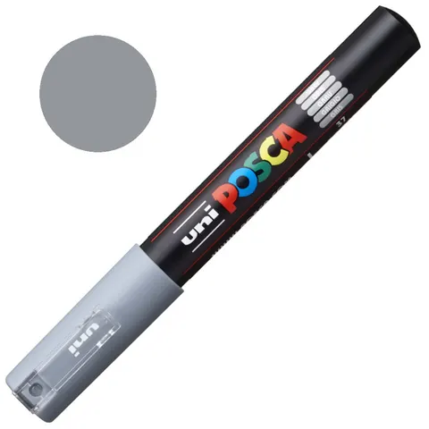 Marker UNI Posca PC-1M (szary)