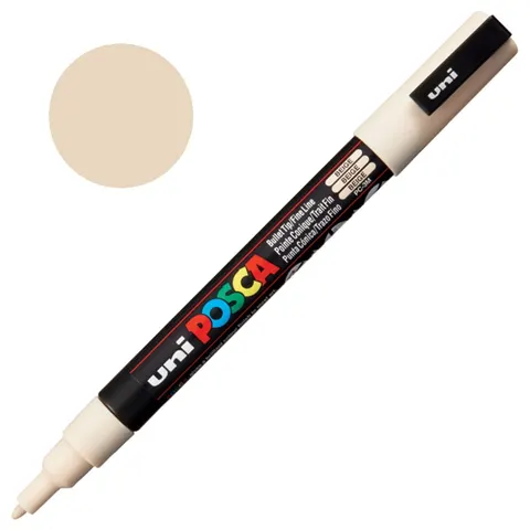 Marker UNI Posca PC-3M (beżowy)