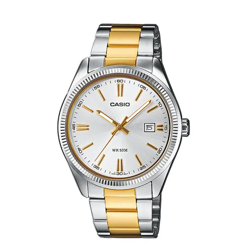 Elegancki zegarek męski Casio Collection MTP-1302PSG-7AVEF