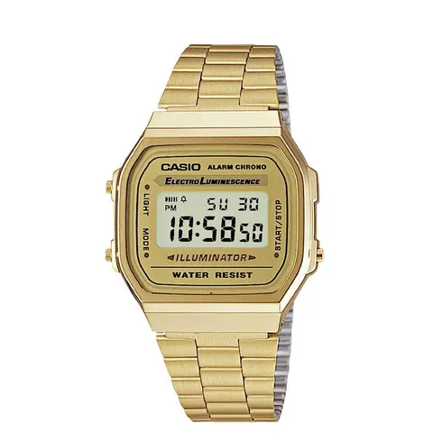 Złoty zegarek męski Casio Collection A168WG-9EF kwarcowy