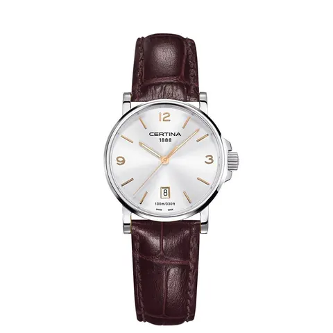 Zegarek damski Certina C0172101603701 DS Caimano na pasku