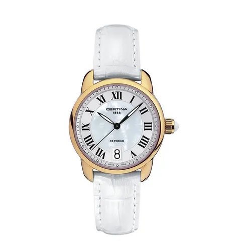 Zegarek damski Certina C0252103611800 DS Podium na pasku