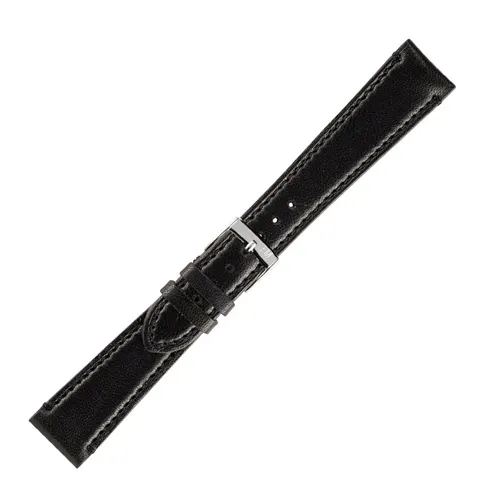 Pasek Morellato skóra owcza czarny 20mm Ligabue unisex
