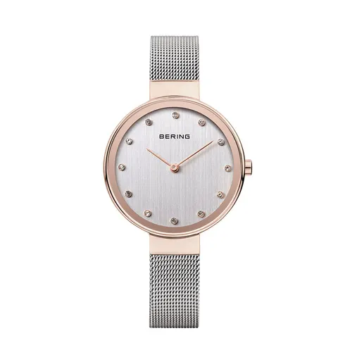 Zegarek Bering Classic 12034-064 damski bransoleta mesh
