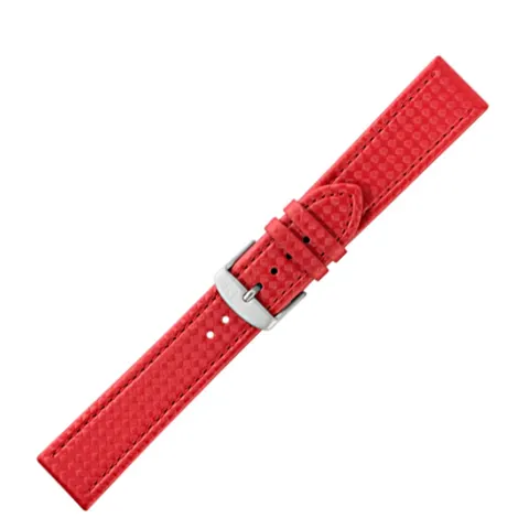 Pasek Morellato Capoeira Tecnocarbonio 18mm czerwony