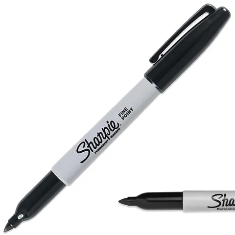 Marker permanentny Sharpie Fine Point - czarny