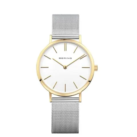 Damski zegarek Bering Classic 14134-014 bikolor