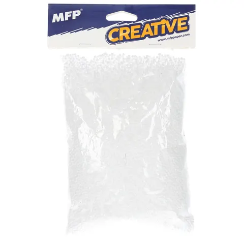 Sztuczny śnieg z brokatem 2-3 mm 60 g kuleczki