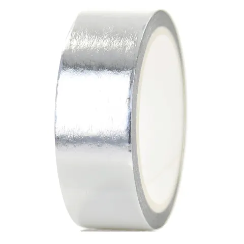 Taśma washi Glam SREBRNA