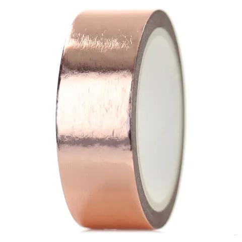 Taśma washi Glam MIEDZIANA
