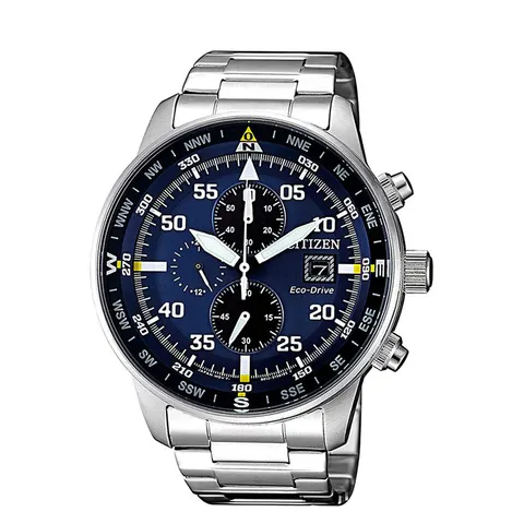 Citizen Eco Drive Chronograph CA0690-88L męski na bransolecie