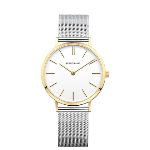 Damski zegarek Bering Classic 14129-014 na stalowej bransolecie
