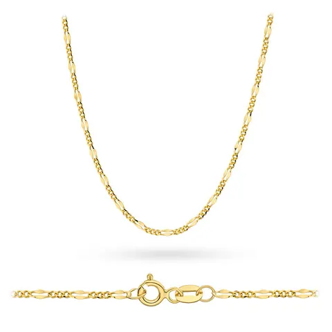 Złoty łańcuszek figaro gucci